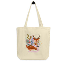 Load image into Gallery viewer, Holiday Deer Tote Bag