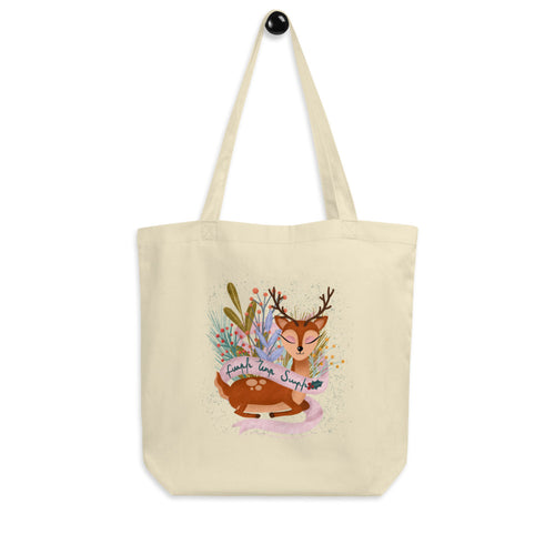 Holiday Deer Tote Bag