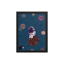 Load image into Gallery viewer, Once Upon a Time in Space (AR) - Framed Digital Art