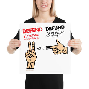 Defend Armenia - Poster